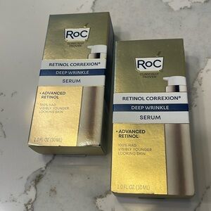 ROC RETINOL CORRECXION DEEP WRINKLE Serum 1.0 FL oz Set of 2